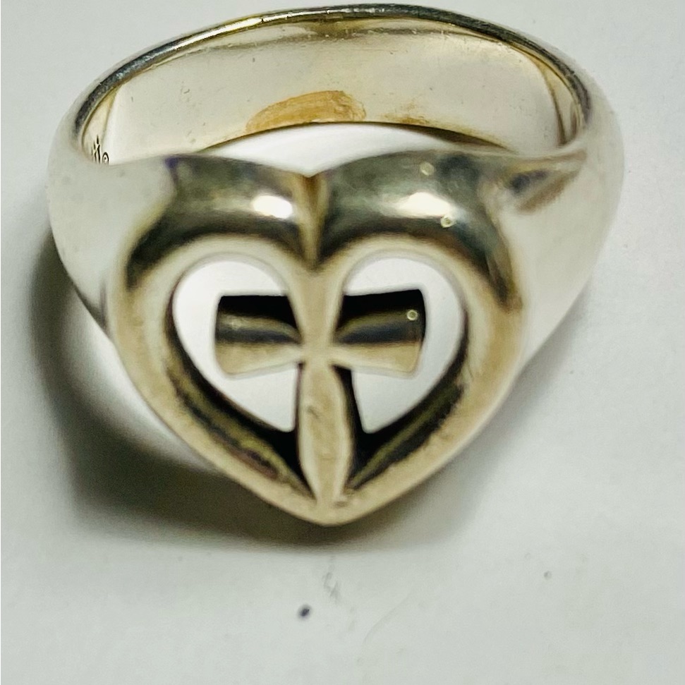 James Avery Sterling St Teresa Cross Ring Sz 65 80$